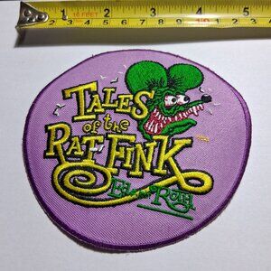 Car Show Rat Fink - Decorate your own clothing with iron on Patch